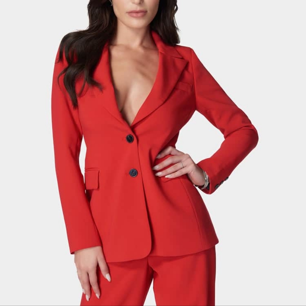 Bebe Woven Twill Boyfriend Jacket NWT